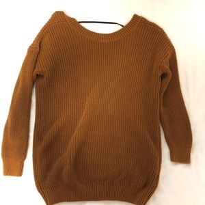 Tan Knit Sweater